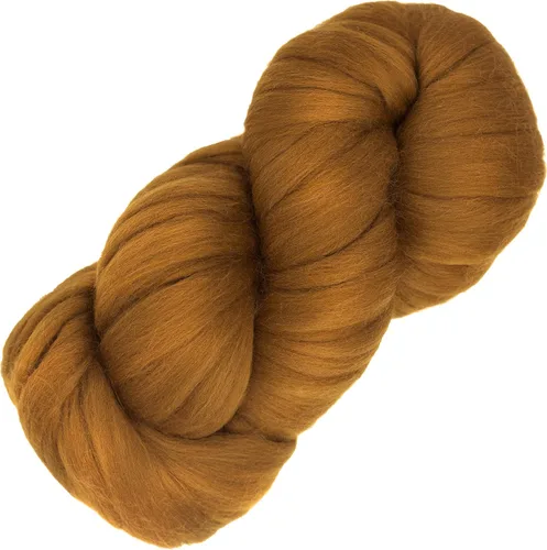 Miniatura 2 de APRENDE a GIRAR - Kit de Spinning para Principiantes con Husillo de Caída y Lápiz Merino Roving. Elige tu color y haz hilo! Color: Gamuza