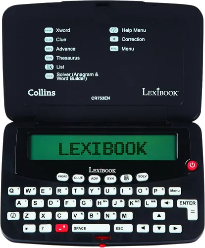 Miniatura 2 de LEXiBOOK - Collins Bradford, solucionador electrónico de crucigramas, Bradford, corrección ortográfica fonética, juegos de palabras, electrónico