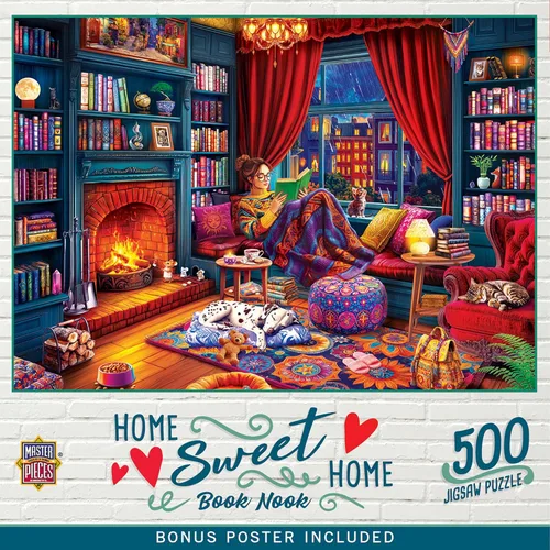 Miniatura 12 de MasterPieces Rompecabezas de 550 piezas para adultos, familia o jóvenes, sala de juegos de mascotas, 18 x 24 pulgadas