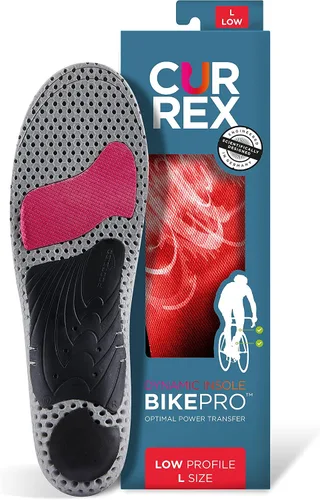 Miniatura 11 de CURREX BikePro Plantillas para ciclismo, ciclismo y motociclismo, inserciones de zapatos con soporte de arco con almohadillas metatarsianas, ayuda a