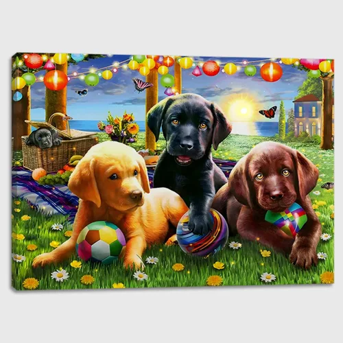 Miniatura 9 de alottagifts Impresión de Arte en Lienzo Iluminado de la Natividad para Pared 16" x 12" Con Temporizador Impresión de Arte en Lienzo LED para Pared