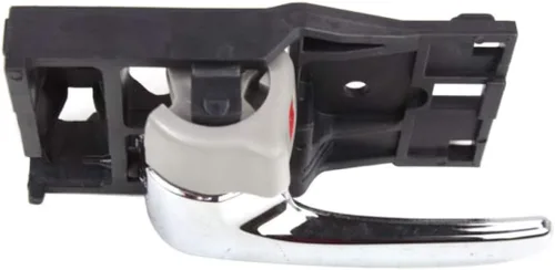Miniatura 6 de Para Toyota Avalon manija de puerta interior 2000 01 02 03 2004 delantera o trasera lado del conductor cromo palanca w/botón de bloqueo de puerta
