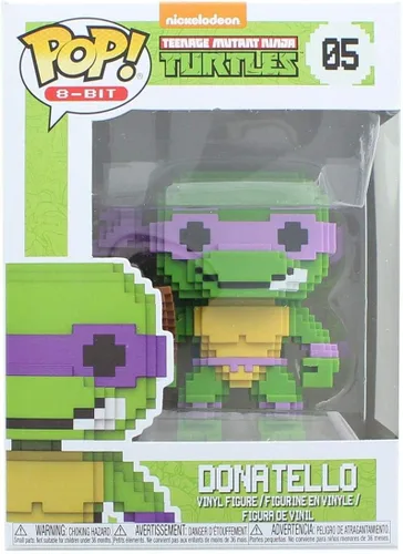 Miniatura 2 de Funko 8-Bit Pop!: Teenage Mutant Ninja Turtles - Figura coleccionable de Donatello