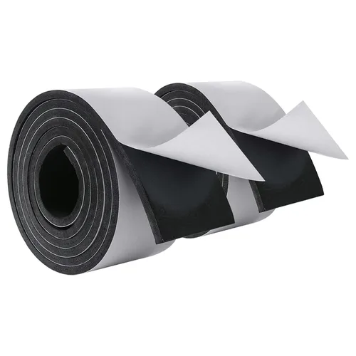 Miniatura 10 de Cinta de espuma de alta densidad, tira de sellado impermeable, tiras CR de neopreno, adhesivo de una sola cara, sello de EVA 1 pulgada de ancho x