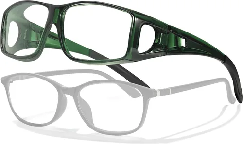 Miniatura 17 de LVIOE Fit Over Blue Light Blocking Glasses and Computer Eyewear- Wear Over Prescription Glasses/Reading Glasses/RX Glasses