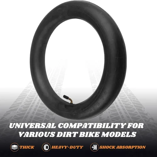 Miniatura 6 de AR-PRO 2.50/2.75-10 Tubo interior de repuesto para moto de cross resistente con válvula de vástago doblado TR-87, compatible con Honda Crf50 / Xr50