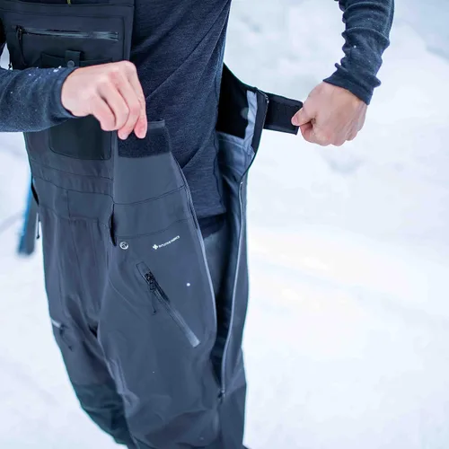 Miniatura 5 de Flylow Pantalón Baker Bib impermeable transpirable para esquí y snowboard para hombre