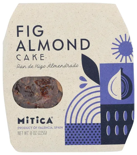 Mitica Pastel de higo y almendras, 8 onzas