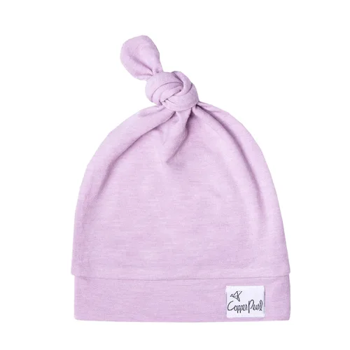 Miniatura 34 de Copper Pearl - gorro de bebé con nudo superior elástico suave