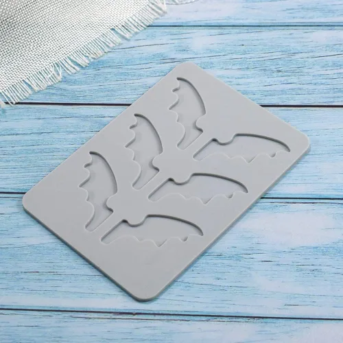 Miniatura 7 de Moldes de silicona 3D de hojas huecas para chocolate, molde de panal, abeja, caramelo, patrón de flores, molde para fondant, decoración de tartas