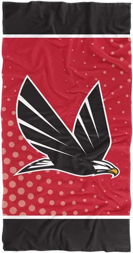 Miniatura 138 de LOGOVISION Manta Abilene Christian University, 30x60 Logo Dots CottonFront/PolyBackBeachTowel