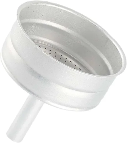 Fenteer Embudo de reemplazo de olla de aluminio con filtro de moka, herramientas de cocina, 3 tazas