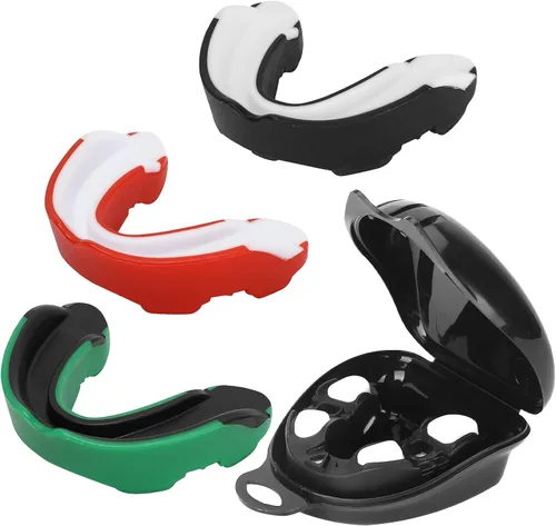 Number-one Paquete de 3 protectores bucales suaves, protectores bucales deportivos profesionales para boxeo, jujitsu, artes marciales mixtas,