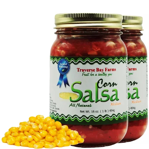 Miniatura 7 de Traverse Bay Farms Salsa gruesa - Caliente: fabricada en pequeños lotes con la mayor cantidad de productos cultivados localmente como sea posible.