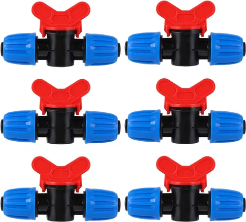 Miniatura 9 de 10 piezas de accesorios de acoplamiento de tubería de riego de 1/2 pulgada (1/2 pulgada de diámetro interior x 0.63 pulgadas de diámetro) tubos