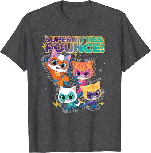 Miniatura 33 de Disney Junior SuperKitties Pounce! Camiseta de equipo completo, talla S