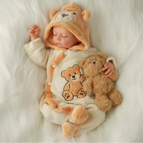 Miniatura 4 de BABESIDE Muñecas de bebé Reborn realistas para niños, 20 pulgadas, sensación de bebé real, muñeca de bebé recién nacido, muñeca de cuerpo completo