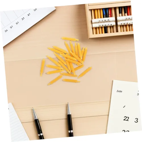 Miniatura 4 de STOBOK Rotuladores de tela, puntas de repuesto para rotuladores, 30 puntas, pintura acrílica, para pintar, color blanco