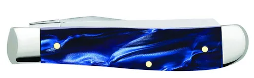 Miniatura 3 de Case WR XX Navaja de bolsillo Mini Trampero Sparxx Blue Pearl Kirinite Artículo #23432 - (10207 SS) - Longitud cerrada: 3 1/2 pulgadas