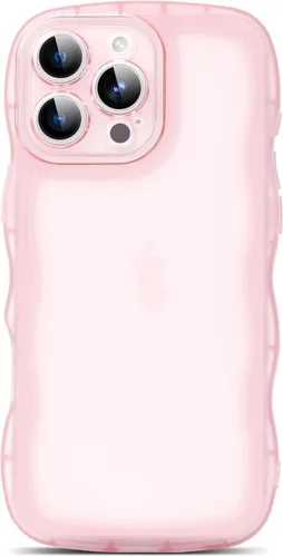 Miniatura 38 de SKYLMW Compatible con iPhone 6s Plus/6 Plus Case de 5.5", Linda Kawaii Marco Ondulado Rizado Forma de Marco Funda de Silicona Suave Resistente a