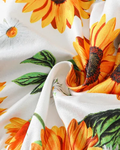 Miniatura 118 de Kucnuzki Conjunto de ropa para bebé niña pequeña, camisa de manga con volantes, pantalón floral, ropa de otoño e invierno para niña