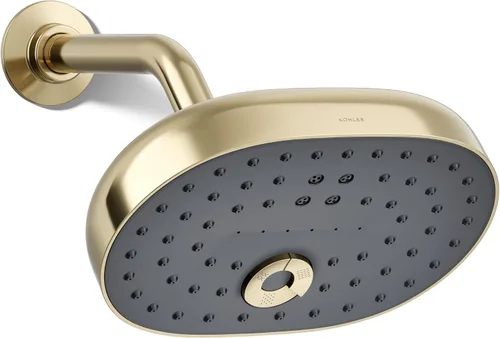 Miniatura 16 de Kohler 26290-G-BL Statement® Cabezal de ducha de tres funciones, 1.75 gpm, negro mate