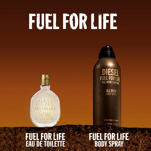 Miniatura 7 de Diesel Fuel For Life, Eau de Toilette & Fragrance Gift Set for Men, Woody and Ambery Scent With Notes of Anise & Lavender