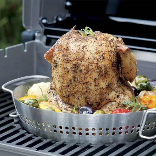 Miniatura 5 de VANELC Weber 8846 Gourmet BBQ System Grillrost Spirit 200, Schwarz, 20.4 x 17.5 in