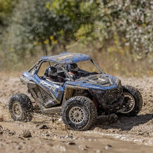 Miniatura 7 de Losi Camión RC 1/10 RZR Rey 4 ruedas Tracción sin escobillas Batería lista para funcionar y cargador no incluidos Polaris LOS03029T1 Camiones
