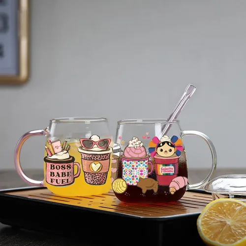Miniatura 6 de Envoltura de taza UV DTF, calcomanías de transferencia para tazas de vidrio, calcomanías de envoltura UV, impermeables, frotar en transferencias