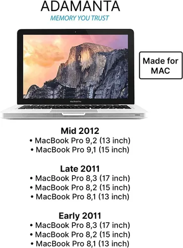 Miniatura 3 de Adamanta Memoria Apple DDR3L 1600MHz SODIMM compatible con iMac