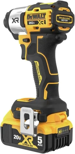 Miniatura 7 de DEWALT Taladro de Impacto 20V MAX, Inalámbrico, 3 Velocidades, 2 Baterías y Cargador Incluidos (DCF845P2)