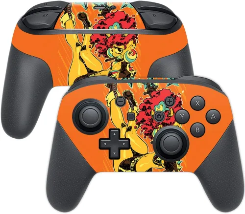 Miniatura 28 de MightySkins Skin compatible con Nintendo Switch Pro Controller - Alien Battle Funda protectora de vinilo duradera y única Fácil de aplicar
