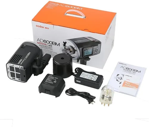 Miniatura 8 de Godox AD600BM Montura Bowens 600Ws GN87 Flash estroboscópico de alta velocidad para exteriores y estudio monoluz con sistema inalámbrico 2.4G X