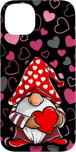 Miniatura 15 de Cute Gnome Valentine Heart Pattern Cozy Love Design Case for iPhone 17