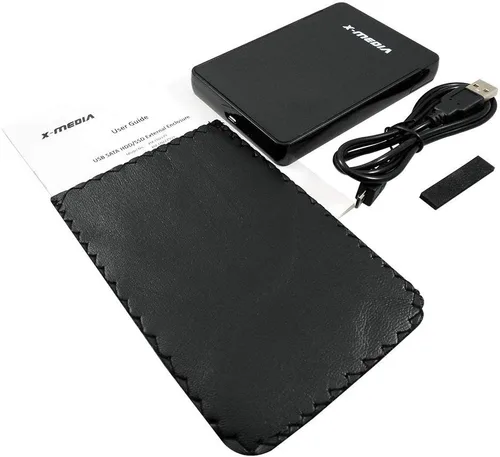 Miniatura 4 de X-MEDIA XM-EN2279 - Unidad de disco duro SATA USB 2.0 sin herramientas de 2.5 pulgadas, carcasa externa para HDD SATA y SSD de 0.276 in / 0.374 in