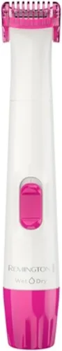 Miniatura 2 de Remington Kit de aseo para cuerpo y bikini suave y sedoso, depiladora y afeitadora inalámbrica para mujeres, resistente al agua para el aseo