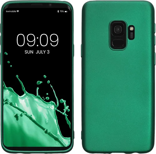 Miniatura 9 de kwmobile Funda compatible con Samsung Galaxy S9 - Funda protectora de silicona TPU suave y delgada - Arctic Night