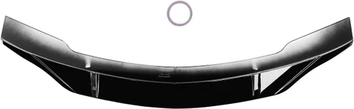 Miniatura 3 de NINTE Alerón trasero W204 para 2008-2014 Mercedes Benz W204 C250 C300 C63 ABS Negro brillante pintado alerón trasero 2009 2010 2011 2012 2013