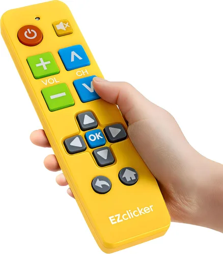 Miniatura 8 de Control remoto de reemplazo para TV Samsung Compatible SOLO con televisores Samsung (Negro) Control remoto para TV de botón grande, simplificado
