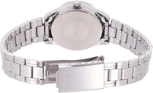 Miniatura 2 de Casio LTP-V005D-4B Reloj analógico de 3 manos para mujer de acero inoxidable estándar