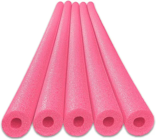 Miniatura 17 de Oodles of Noodles Fideos de natación de espuma para piscina, paquete de 5 Rojo