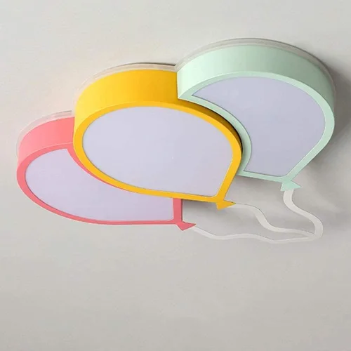 Miniatura 3 de Lámpara de araña LED moderna, lámpara de techo, lámpara de techo LED de globo de color creativo y moderno, lámpara de decoración de hotel, moderna