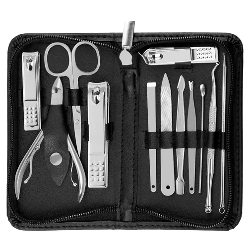 Set de manicura y pedicura - Juego de cortaúñas y cortaúñas para uñas de los pies, kit profesional de manicura y pedicura, kit para el cuidado de