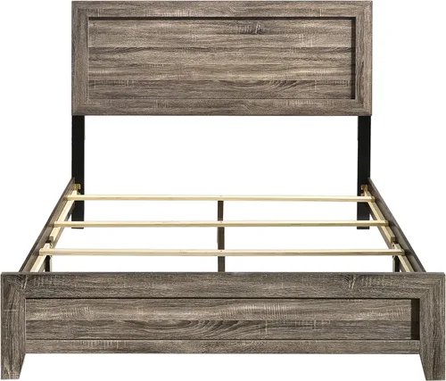 Miniatura 5 de Bernards Louis Bed-in-A-Box con USB en gris marrón, panel completo