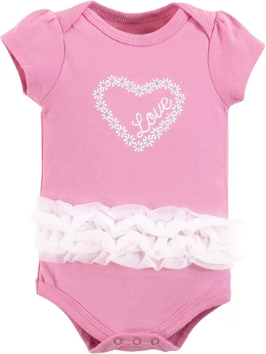 Miniatura 244 de Hudson Baby baby-girls Cotton Bodysuits 3-pack