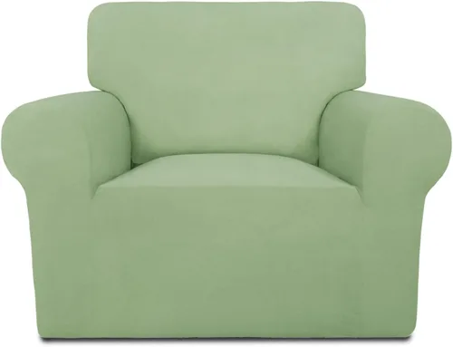 Miniatura 50 de PureFit - Funda superelástica con bolsillo p/protección de sofá/sillón - Suave cubierta de elastano antideslizante, lavable, c/base elástica, apta
