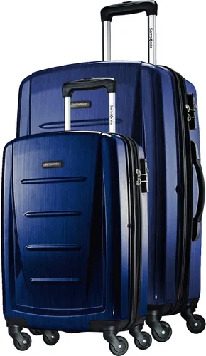 Miniatura 240 de Samsonite Winfield 2 Equipaje rígido con ruedas giratorias, Azul profundo, Juego de 3 piezas (20/24/28)