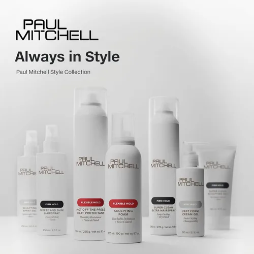 Miniatura 7 de Paul Mitchell Sculpting Foam, Touchable, Flexible Hold + Frizz Control, For All Hair Types
