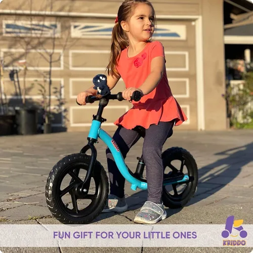 Miniatura 3 de KRIDDO Bicicleta de Equilibrio para Niños Pequeños de 2 Años, Edad de 24 Meses a 5 Años, Bicicleta de Empuje Interactiva de Aprendizaje Temprano
